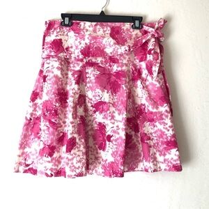 Tabitha pink floral skirt Size 8